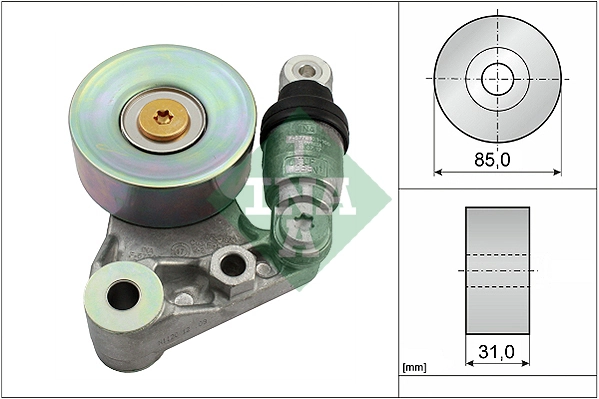Belt Tensioner, V-ribbed belt